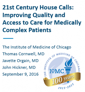list of Home centered care institute Presenters at IoMC